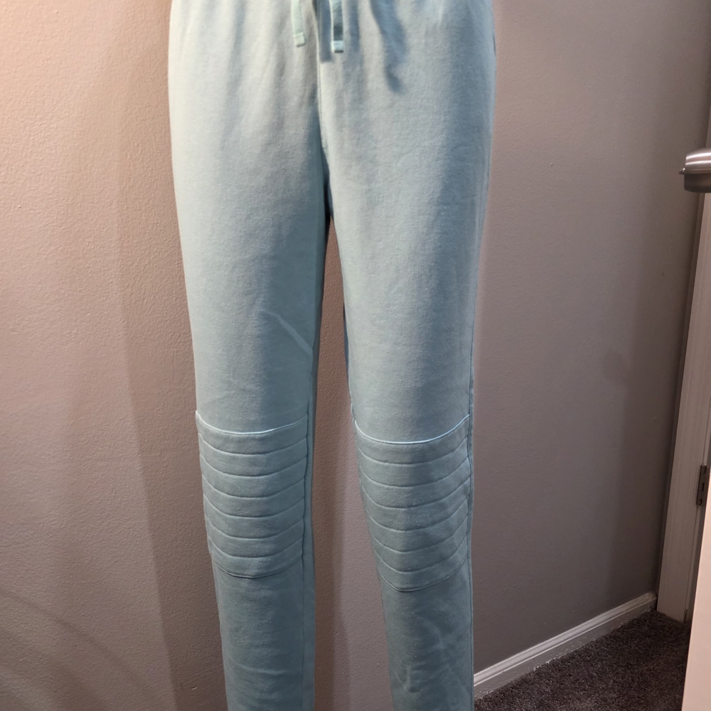 L.L. Bean Sky Blue Knit Pants